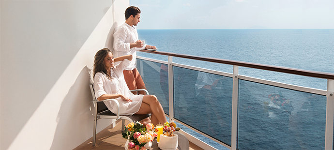 UPGRADE DE CABINA: BALCÓN AL PRECIO DE VISTA AL MAR