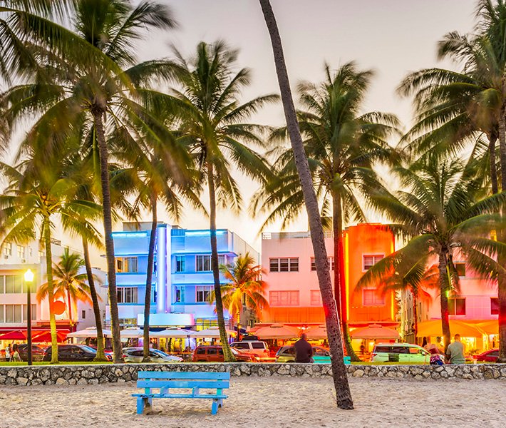 Miami tours, Ocean Drive | MSC Cruises