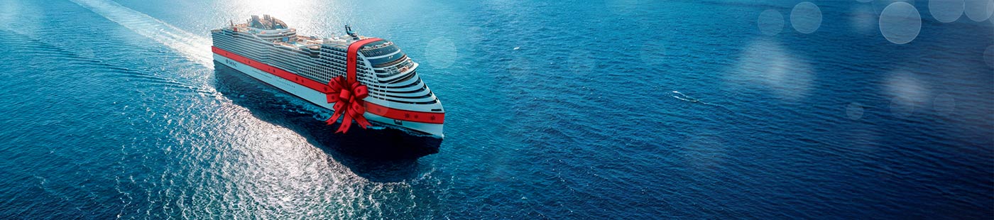 Christmas gift- hasta 150 usd de credito a bordo