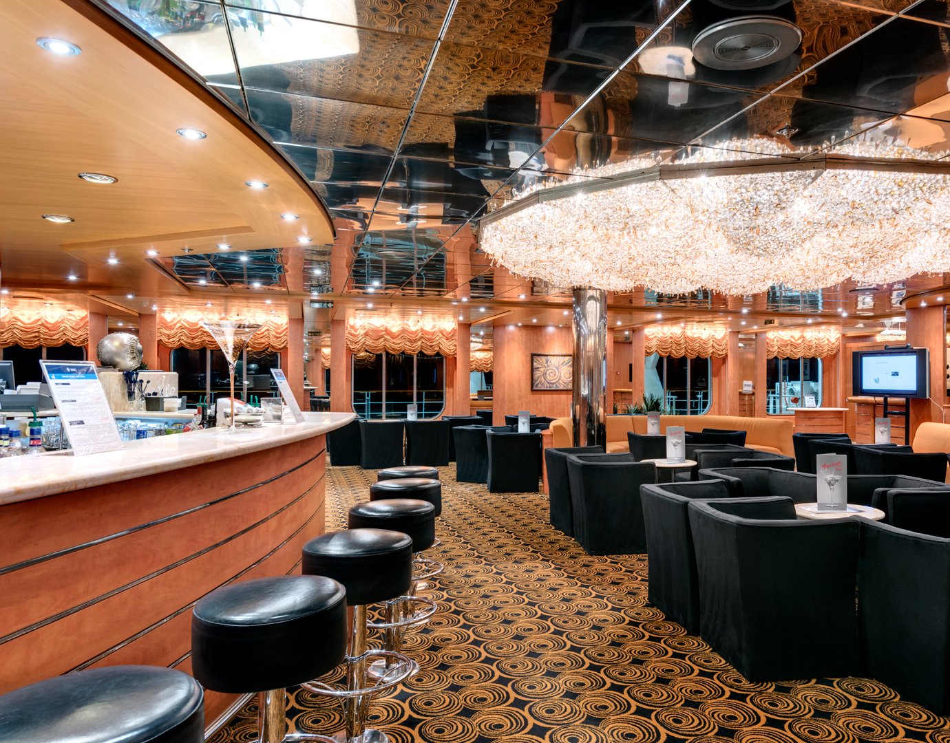 MSC Cruises armonia the red bar MSC Cruises armonia the red bar