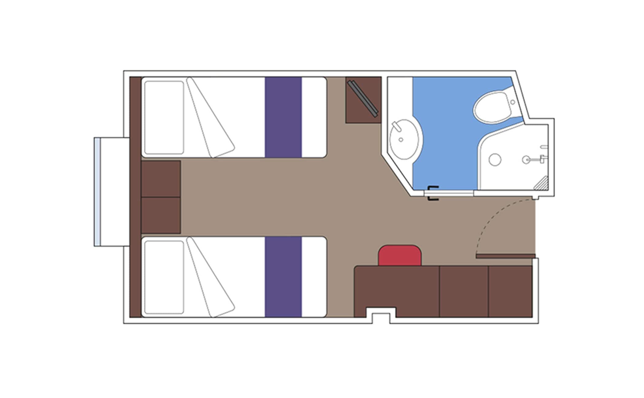 MSC Divina Cabin: Ocean View | MSC Cruises MSC Divina Cabin: Ocean View | MSC Cruises