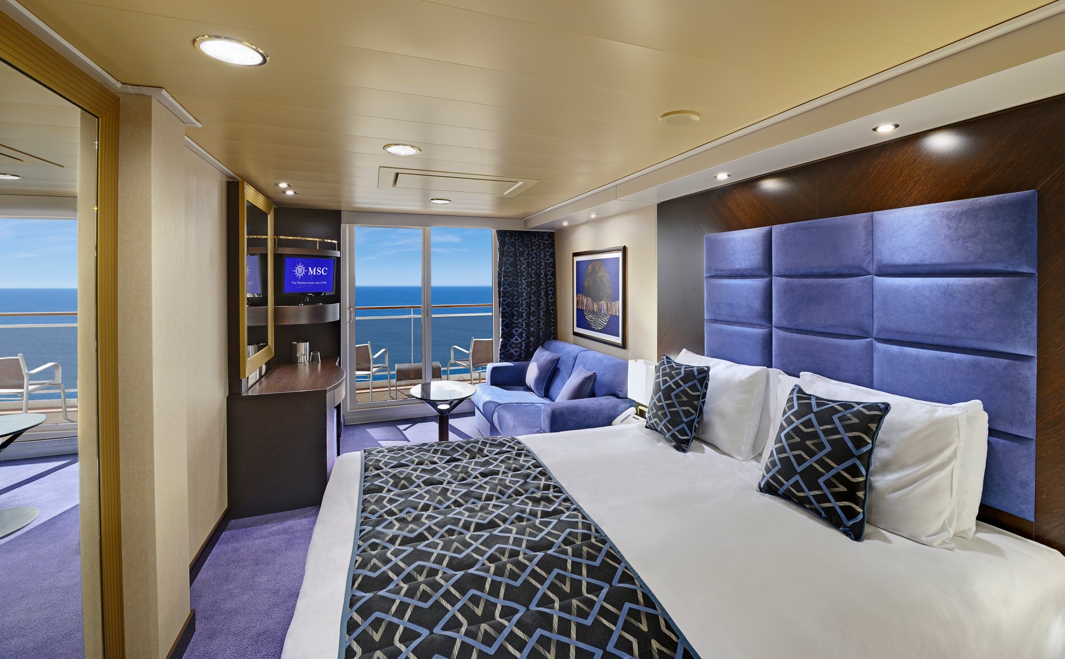 MSC Fantasia Cabin: Balcony 06