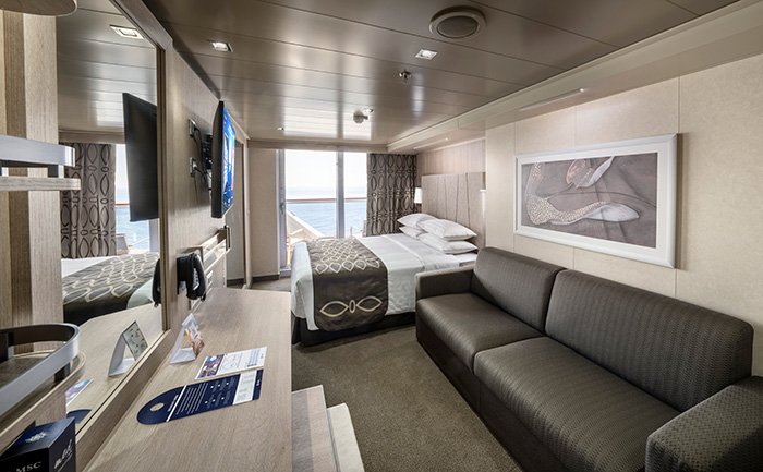 Deluxe Balcony, MSC Seashore | MSC Cruises