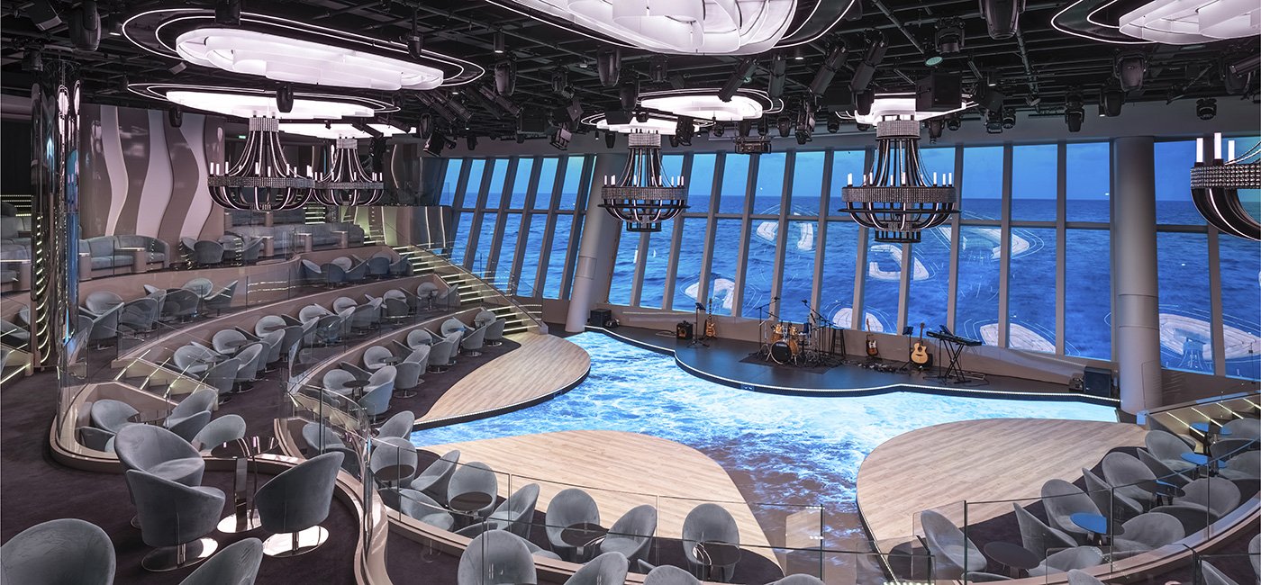 Panorama Lounge, MSC World Asia | MSC Cruises Panorama Lounge, MSC World Asia | MSC Cruises
