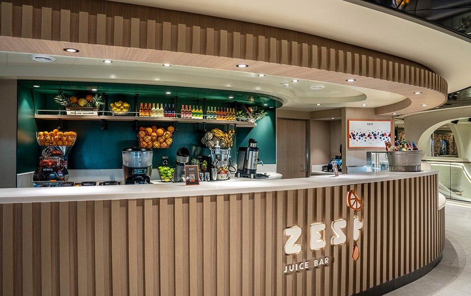 Zest Juice bar, MSC World Asia | MSC Cruises