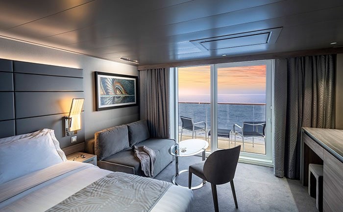 MSC Yacht Club Deluxe Suite, MSC World Europa | MSC Cruises