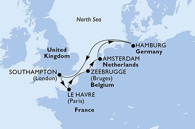 Francia, Francia, Bélgica, Holanda, Alemania