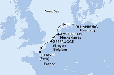 Francia, Bélgica, Holanda, Alemania
