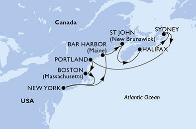Estados Unidos, Canadá