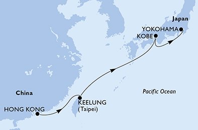 Hong Kong, Taiwán, Japón